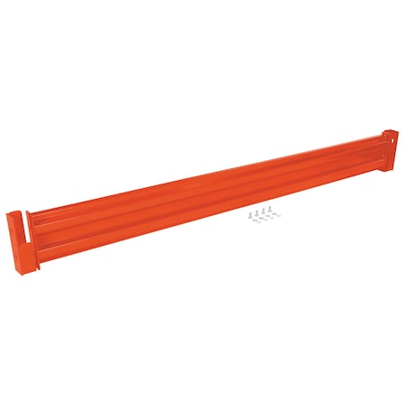 Vestil Drop-In Style Guard Rail 9 Ft Orange GR-F2R-DI-9-OR